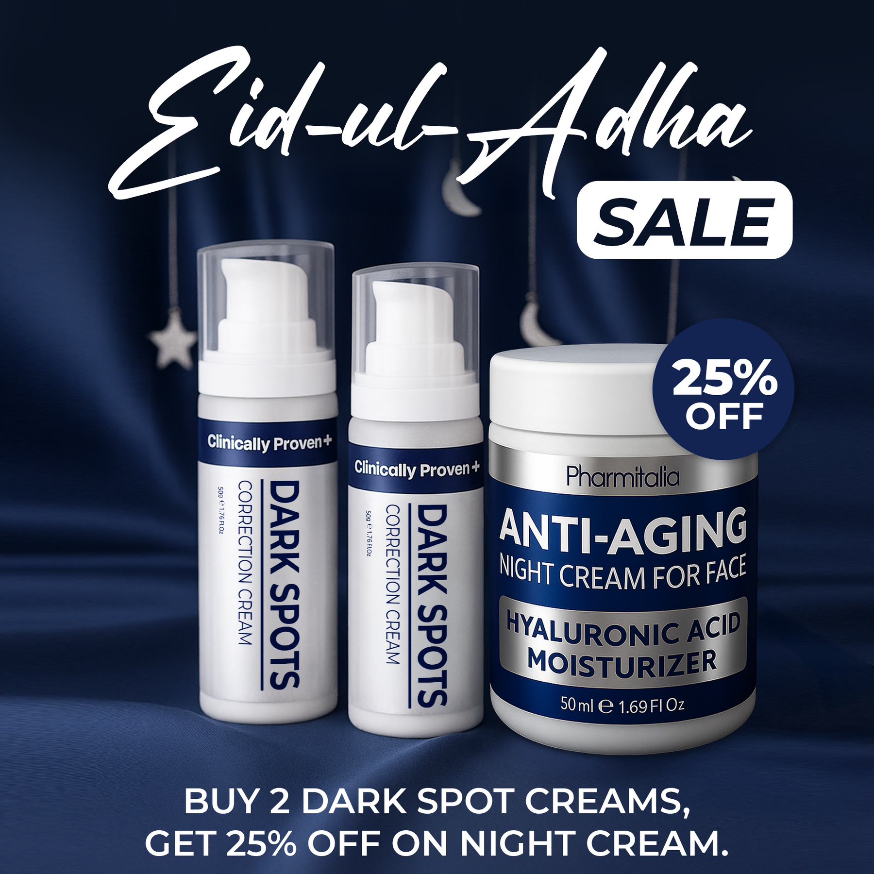 Eid Radiance Set – 2× Dark Spot Remover + 25% OFF Night Cream