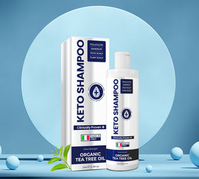 Advanced Formula Ketoconazole Medicated Anti-Dandruff Shampoo  + Anti-Aging Face Lift Night Cream – Deep Wrinkle Repair & Hydrating Moisturizer Bundle