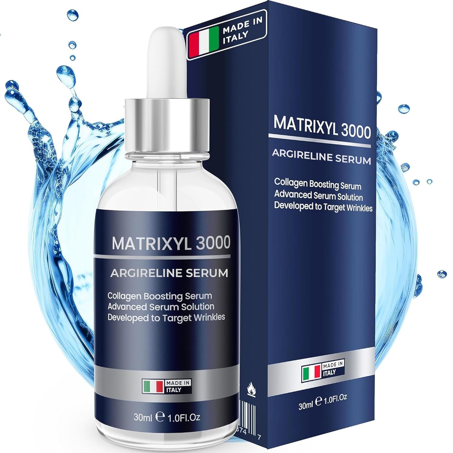 Argireline Serum, Matrixyl 3000 Serum with Hyaluronic Acid