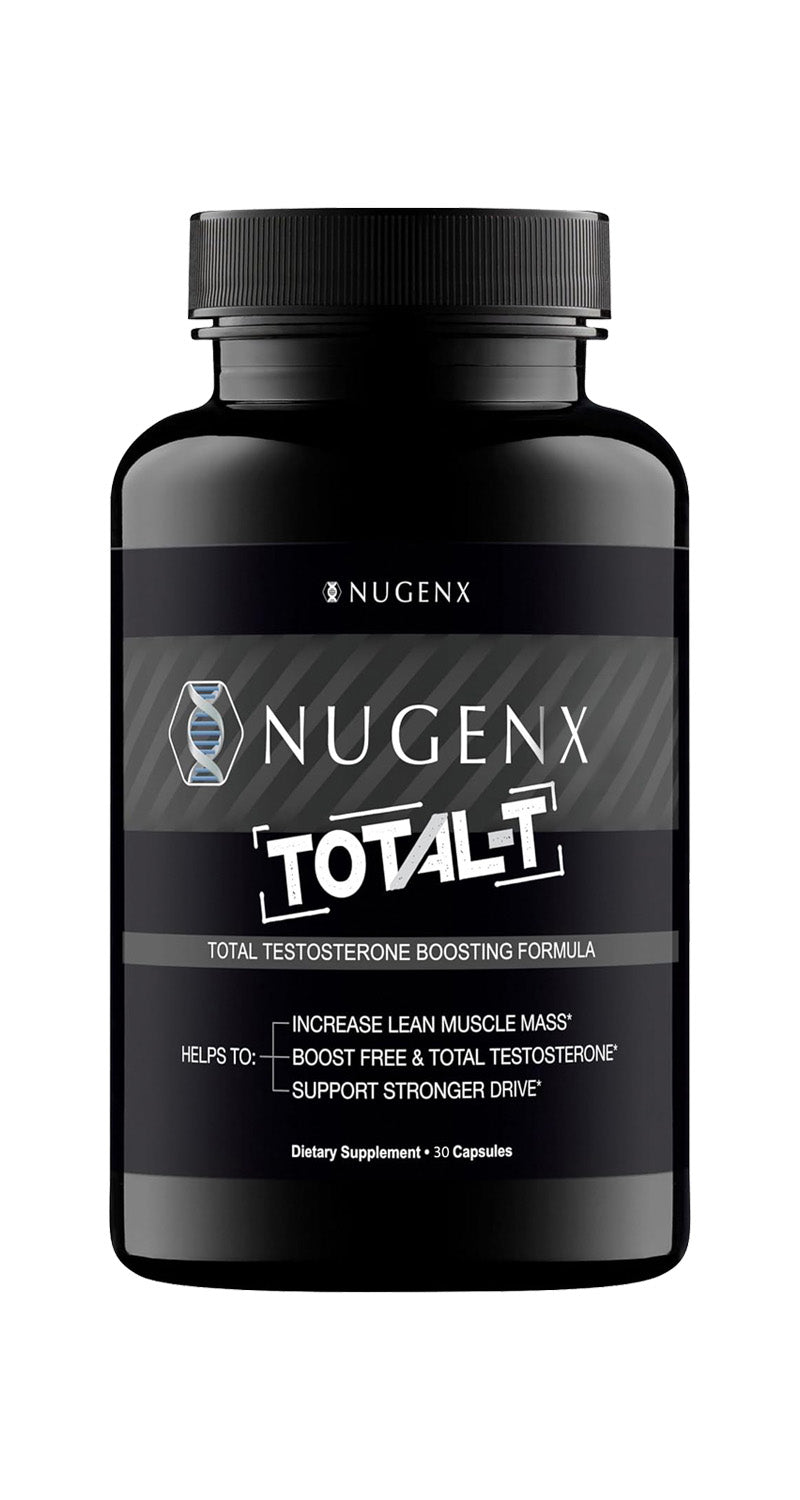 Nugenx Total-T, Free and Total Testosterone Booster Supplement for Men, 30 Count